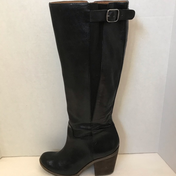 SOLD LUCKY BRAND Ormond Leather Boots Size 7.5 - Picture 5 of 13